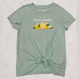 Abercrombie Kids Girls Sequin Flippy Short Sleeve- Size 7/8